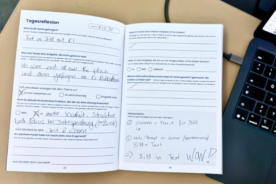 Level-Up Logbuch für Unternehmen